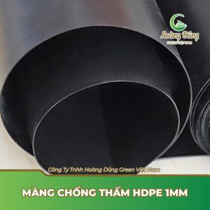 Bạt chống thấm HDPE 1mm