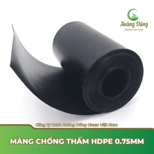Bạt chống thấm HDPE 0.75mm